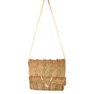 Bolso cartera de esparto