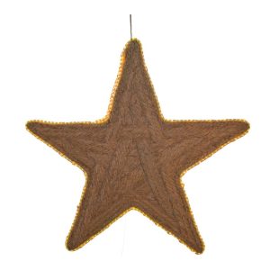 Estrella con iluminación LED