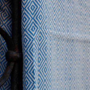 Toalla de algodón – Diamante azul