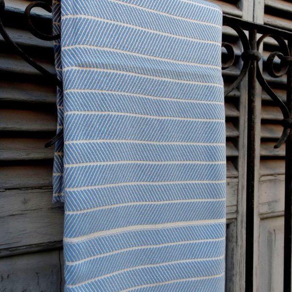 Toalla de bambú – Azul Claro
